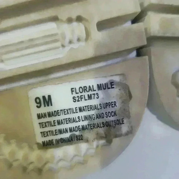 JSport Floral Mule S2FLM73 9 - Picture 3 of 5